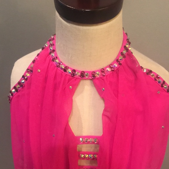 Girls Dance Costume Size Medium Child - Picture 4 of 14